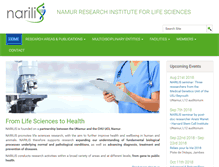Tablet Screenshot of narilis.be